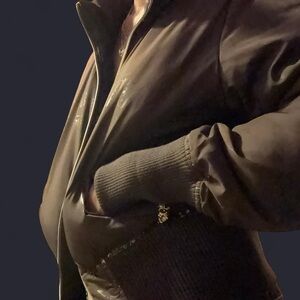 Womens Ed Hardy Puffer Coat